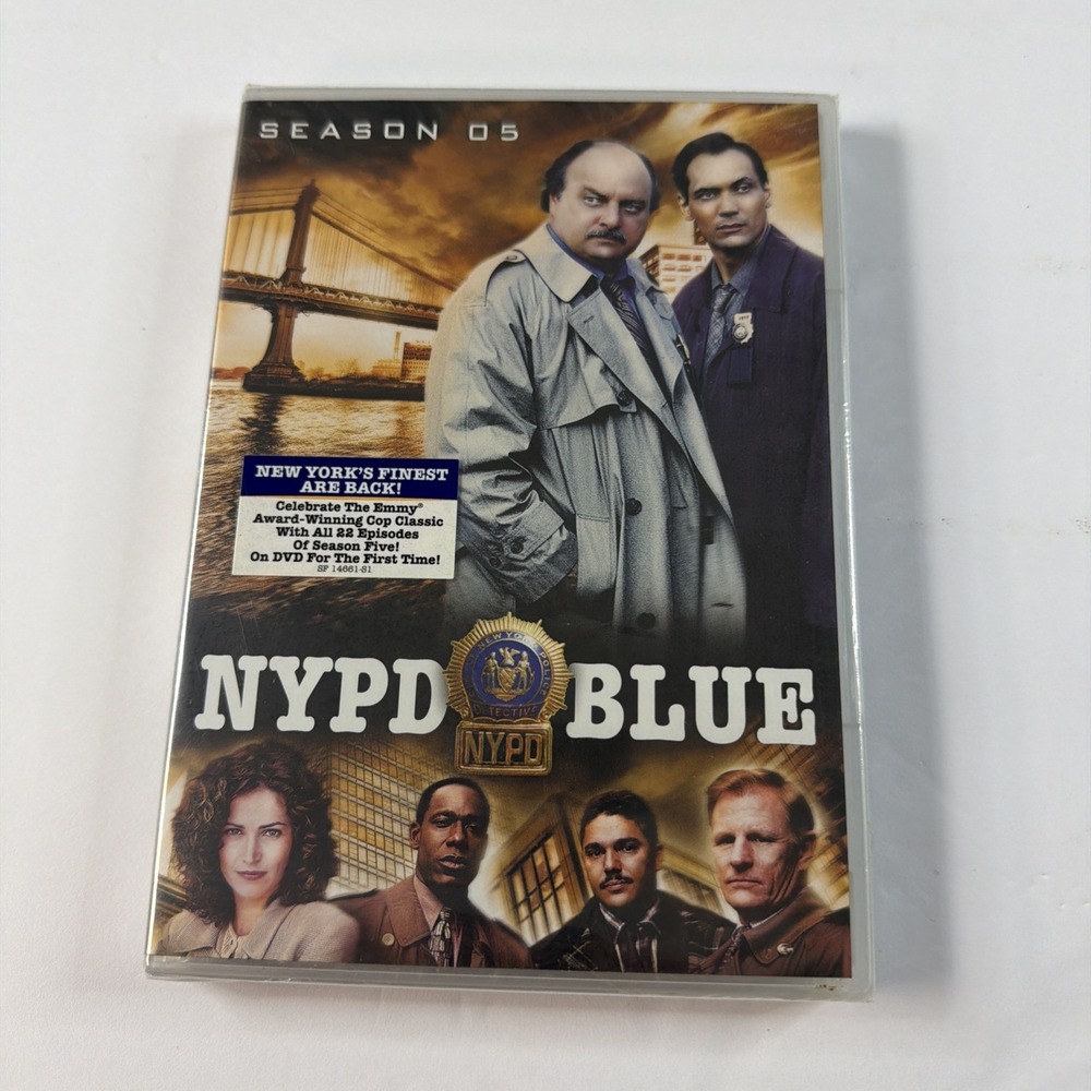 NYPD‎ Blue: Season 5 [New DVD] Full Frame